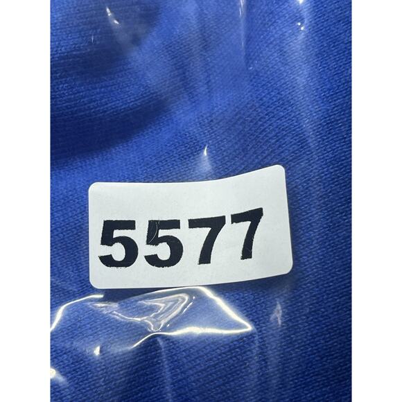 Brooks Brothers Supima Cotton Pullover Sweater Mens Large Blue Mock Neck 1/4 Zip - Picture 13 of 13